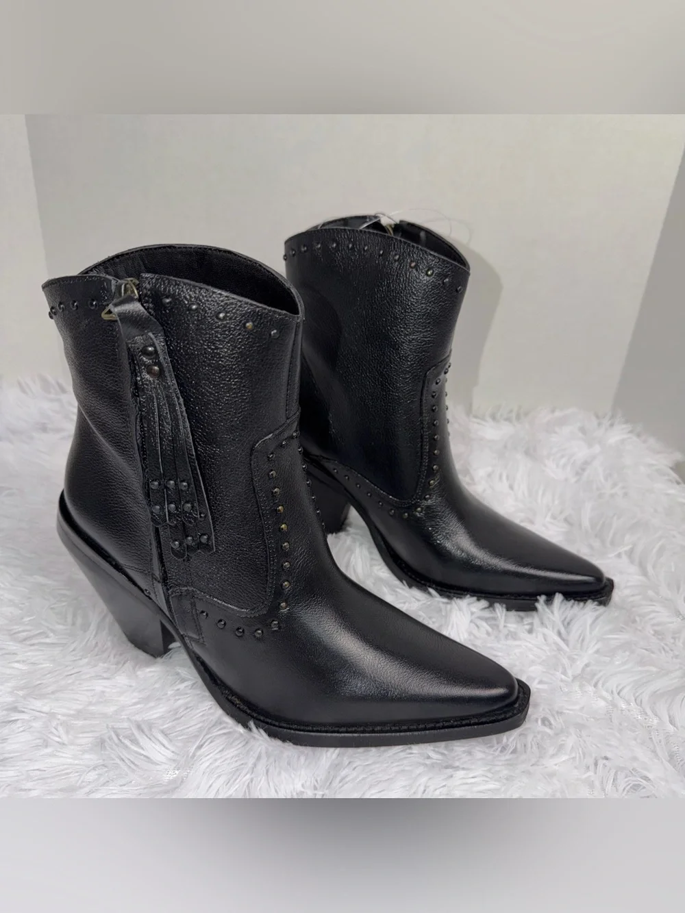 DINGO CLASSY N' SASSY LEATHER BOOTIE STYLE DI952 BLACK